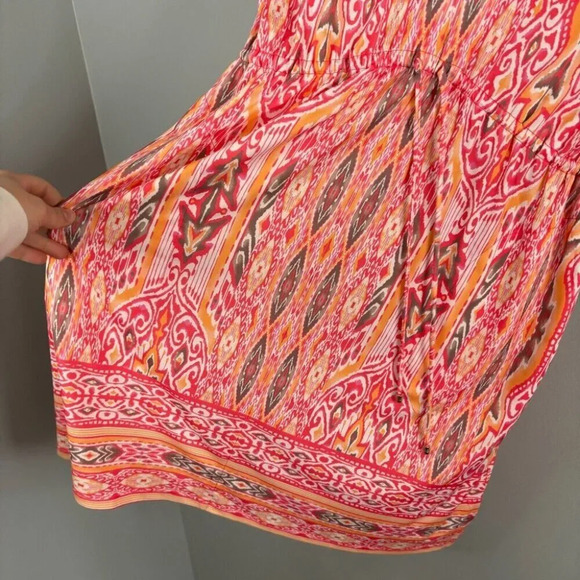 Hale Bob Printed Dress V Neck - Picture 5 of 14